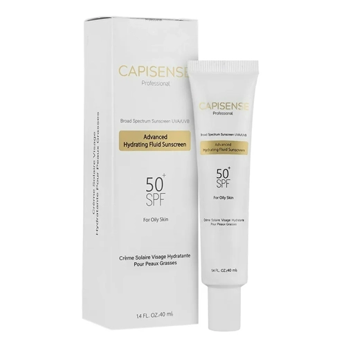 ضد آفتاب فلوئید آبرسان پوست چرب کپیسنس SPF50 حجم ۴۰ میلی‌لیتر