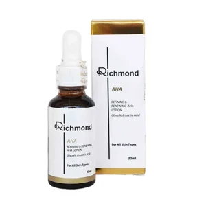 لوسیون لایه بردار ریچموند AHA 15% مدل Refining and Renewing حاوی Glycolic و Lactic Acid