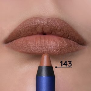 رژ لب مدادی لیدو کد 143 رنگ قهوه‌ای متوسط مات حجم 18 گرم