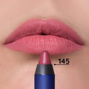 رژ لب مدادی لیدو کد 145 رنگ صورتی تیره مات ضد آب حجم 18 گرم