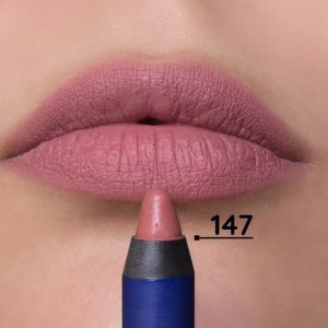 رژ لب مدادی لیدو کد 147 رنگ کالباسی مات حجم 18 گرم