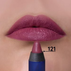 رژ لب مدادی لیدو کد 121 رنگ گوشتی مات طبیعی با فرمول سوپر لانگور 18 گرم