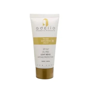 کرم ضد آفتاب پوست چرب ادلیو SPF 50 بژ روشن 50 میلی‌لیتر با جلوه مات و فاقد چربی