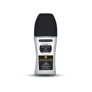 مام رول مردانه وودلایک مدل Black White حجم 75 میلی لیتر ضد تعریق بدون لک