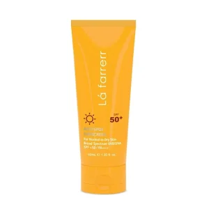 کرم ضد آفتاب و ضد لک لافارر SPF50 پوست خشک و معمولی بی‌رنگ 40 میلی لیتر