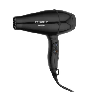 سشوار حرفه ای پرنسلی PR200AT با توان 2650 وات و موتور AC